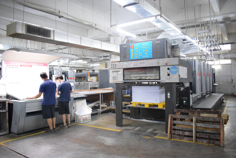 GUANGZHOU YM PACKAGE PRODUCTS CO.,LTD. üreticinin üretim hattı
