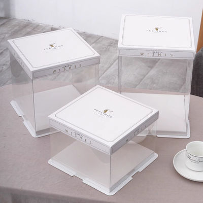 Sağlam Yapı Pasta Paketleme Kutuları CMYK Ve Pantone Renkleri