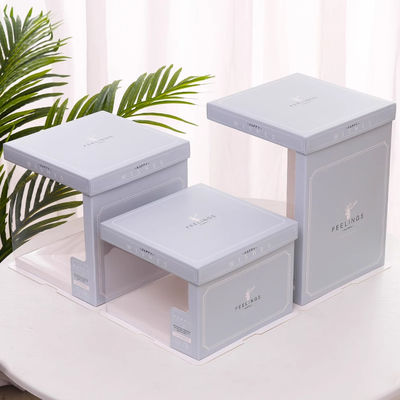 Özel gıda ambalajı için profesyonel CMYK/Pontone Offsent Baskı Pasta Kutuları