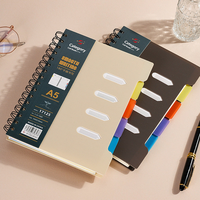 Yüksek Dayanıklılık Standart Kağıt Dayanıklı Kapak Spiral Sabit Kapaklı Defter