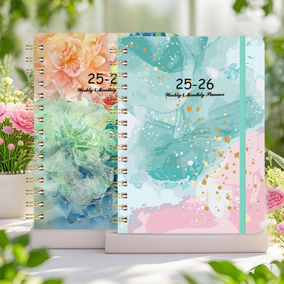 Noktalı veya Çizgili Kağıtlı Özel A5 Spiral Defter
