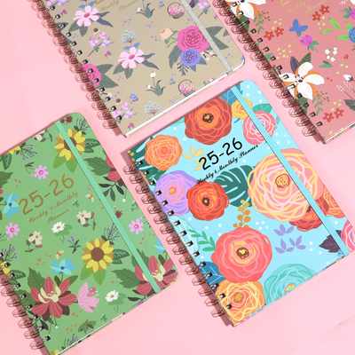 A5 Boyutunda Spiralli Sert Kapaklı Defter, Çizgili Kağıt ve Profesyonel Spiral Cilt