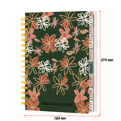 Kağıt Özel Günlük Defter Sayfa Boyutu 58 X 83 Inç Günlük Görevleri ve İş Fikirlerini Düzenlemek İçin Mükemmel