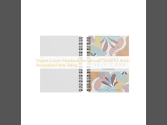 Zarif Özel Not Defteri Sanatçıların Kişiselleştirilmiş Not Alma İhtiyacı İçin En İyi Seçenek