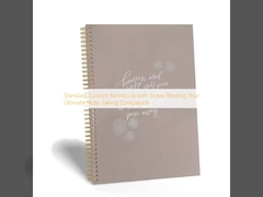 Standart Özel Not Defteri Vuruş Bağlama ile En İyi Not Alma Yoldaşınız