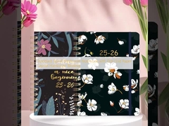 Standart Spiral Hardcover Notebook ile Dot-Grid Kağıt Layout Hardcover Binding