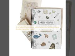 Tek Konu Sayfası Düzeni Spiral Sert Kapak Not Defteri Spiral Ciltleme Sert Kapak