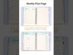 Kabartmalı Tasarım Tekniği ile 100 Sayfa Çizgili Spiralli Sert Kapaklı Not Defteri