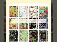 Siyah Kapaklı Sanatsal Özel Günlük Defteri İş Profesyonelleri İçin