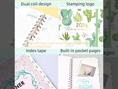 Spiral Ciltli Özel Günlük Defteri Cepsiz Kişiselleştirilmiş Tasarım