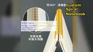 Özel Spiral Defter 5.8x8.3 Siyah Ciltli