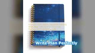 Spiral Defter Siyah Ciltli Günlük Planlayıcı